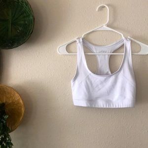 BCG White Sports Bra